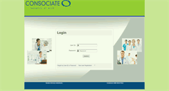 Desktop Screenshot of gbasweb.consociategroup.com