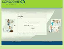 Tablet Screenshot of gbasweb.consociategroup.com